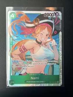 Nami OP14-031 SR Foil One Piece The Azure Sea's Seven OP TCG NM - Image 1