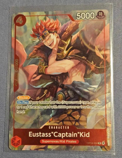 Eustass "Captain" Kid OP14-014 Alt ArtAzure Seas Seven One Piece Dash Pack Promo - Image 1