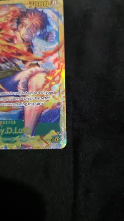 Bandai One Piece Card Game Monkey.D.Luffy OP13-118 Secret Rare Foil - Image 4