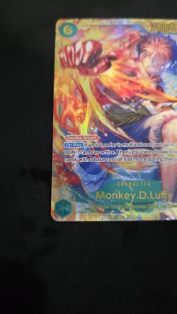 Bandai One Piece Card Game Monkey.D.Luffy OP13-118 Secret Rare Foil - Image 5