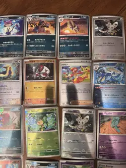 Pokemon card reverse holo poke ball black and white english japanese lot of 24 - Image 4