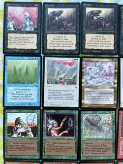 92x MTG 1994 THE DARK / FALLEN EMPIRES Card Lot - MAGIC GATHERING 90S COMMONS - Image 2