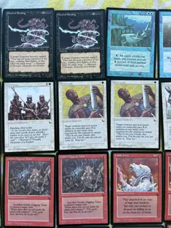 92x MTG 1994 THE DARK / FALLEN EMPIRES Card Lot - MAGIC GATHERING 90S COMMONS - Image 3