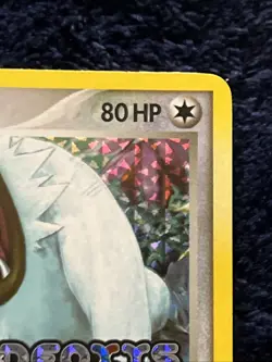 Pokemon Card - Vigoroth Stamped Deoxys 50/107 Reverse Holo Vintage - Image 3