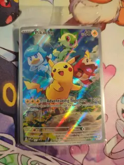 Pikachu 027 Sv: Scarlet & Violet Promo Cards Holo Sealed - Image 1