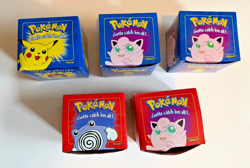 1999 Pokemon Burger King 23K Gold-Plated Cards with Box & Pokeball - Set Of 5 - Image 1