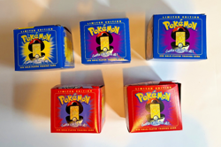 1999 Pokemon Burger King 23K Gold-Plated Cards with Box & Pokeball - Set Of 5 - Image 3