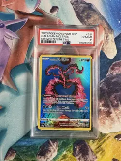 Sword & Shield Promo Cards Galarian Moltres #SWSH284 PSA 10 - Image 3