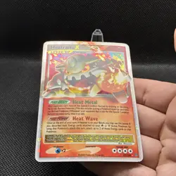 (LP+) Heatran Lv.X 97/100 Ultra Rare Stormfront DP Pokemon Card - Image 4