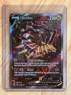 Pokemon Swsh11: Lost Origin Giratina v Alternate Full Art Holo Card 186/196 - Image 1