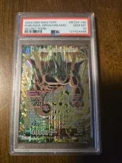Dragon Ball Super Card Game Porunga Dragon Of Dreams Scr Psa 10 - Image 1