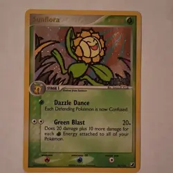 Pokemon Sunflora 16/115 Unseen Forces Holo Rare 70HP English 2005 TCG Card - Image 1