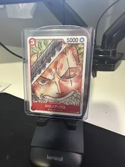 Roronoa Zoro ST01-013 (Promo) Red Frame FILM RED Premium Card ONE PIECE Card JPN - Image 1