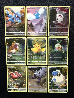 Crown Zenith Galarian Gallery: Full Art Set (9 Cards) GG26-GG34 - Image 1