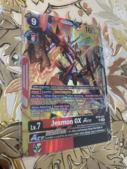Digimon Card Game Jesmon GX ACE Foil BT20-021 SR Release Special Booster 2.5 - Image 1