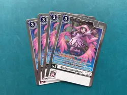 Sistermon Blanc BT23-076 Playset Hackers' Slumber Digimon Card Game x4 - Image 1