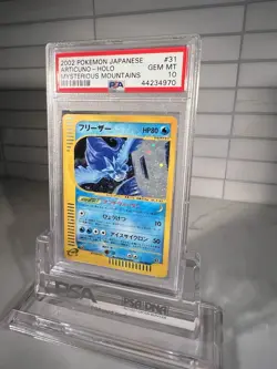 PSA 10 Gem Mint Articuno 31 Mysterious Mountains Unlimited Japanese Pokemon Card - Image 4
