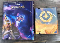 STITCH & Mickey Card Binder Portfolio Disney Lorcana TCG New Ravensburger - Image 2