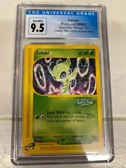 Celebi #50 - Pokemon 4Ever Black Star Promo - WoTC Pokemon Card *GRADE 9.5* - Image 1