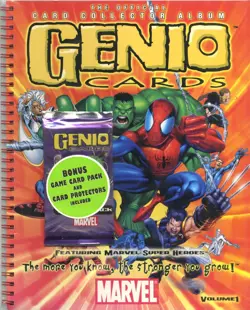 Genio Cards Marvel Super Heroes official collectors album rules bonus pack more - Image 1