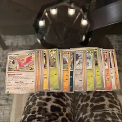 Pokemon TCG Paldea Evolved lot of 25 cards. NM. Uncommon. Common - Image 1