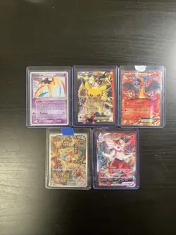 Pokemon 5 Pokemon TCG Trading Cards Collection - Image 1