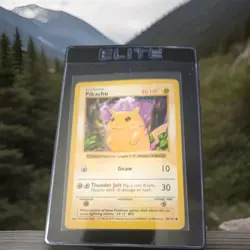 Pikachu 58/102 Shadowless Yellow Cheeks MINT Base Set Vintage Pokemon Card WOTC - Image 1