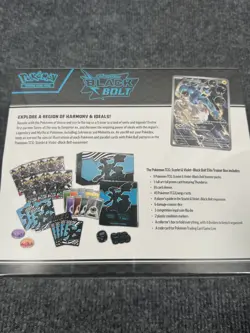 Pokemon Trading Card Game: Scarlet and Violet Black Bolt Elite Trainer Box (NEW) - Image 3