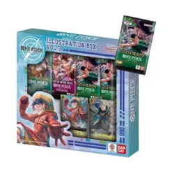 Bandai One Piece Card Game Illustration Box Vol. 3-4 Bundle NEW IN HAND - Image 3
