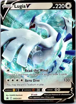 Lugia V Promo SWSH: Sword & Shield Promo Cards SWSH301 NM - Image 1
