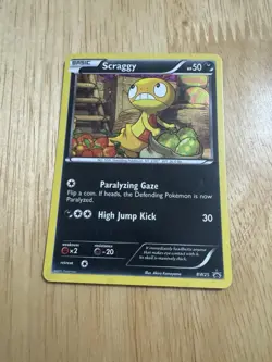 Scraggy BW25 (Cosmos Holo) Promo Black and White Promos Pokemon Card - Image 1