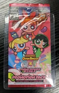 Cookie Run Oven Break Power Puff Girls Promo Card Prize Pack Sealed ENGLISH - Image 1