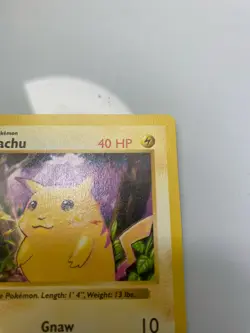 Pokemon Pikachu TCG Base Set Shadowless Common Yellow Cheeks Card 58/102 - Image 4