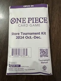 One Piece Card Game Store Tournament Kit 2024 Oct - Dec OPCG 24 Sealed English - Image 1