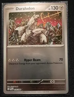 Pokemon TCG Duraludon Holographic 074/094 Phantasmal Flames English Card - Image 1
