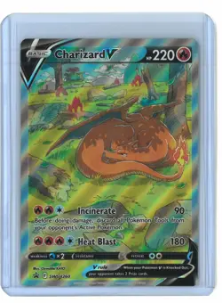 Pokemon TCG Charizard v SWSH260 Sword & Shield Promo Card - Image 1