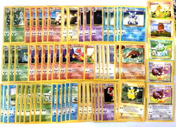 64 VINTAGE lot Pokemon nintendo card 3 shadowless LP/MP Kabuto Bulbasaur Pikachu - Image 1