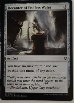 x1 Decanter of Endless Water MTG CLB NM Common Mana Rock Non-foil 1x - Image 2