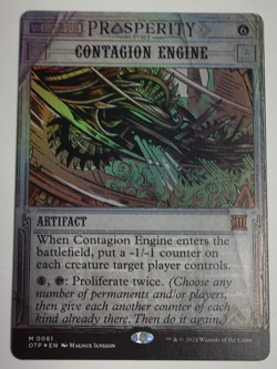 MTG Contagion Engine -Outlaws of Thunder Junction: Breaking News - Image 1