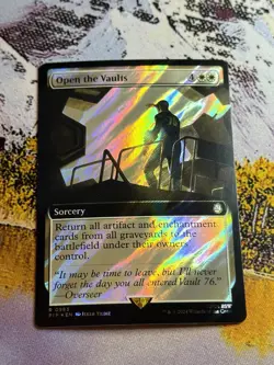 Magic: The Gathering Open the Vaults Extended Art Surge Foil Fallout R 0983 - Image 1