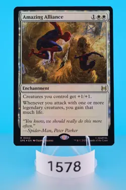 MTG Amazing Alliance Marvel's Spider-Man: Eternal-Legal Foil #2 - Image 1
