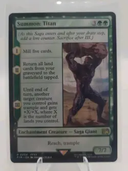 Summon: Titan #0204 R Regular Final Fantasy MTG NM - Image 1