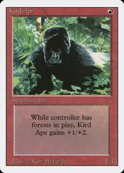 MTG Kird Ape ** Revised Edition ** English (NM) - Image 1
