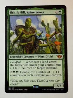 MTG Bristly Bill, Spine Sower - Promo Pack: Outlaws of Thunder Junction - NM - Image 1