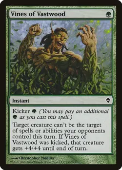 Vines of Vastwood 1x MtG Zendikar SP/NM - Image 1