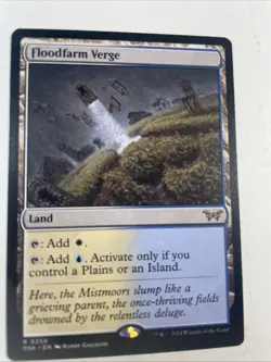 1x Floodfarm Verge Mtg Duskmourn House of Horrors NM - Image 1