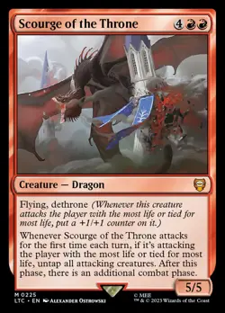 MTG Scourge of the Throne ** Tales of Middle-earth Commander ** English - Image 1