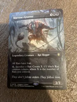 Marrow-Gnawer (Borderless) Commander: Bloomburrow Regular NM Free Shipping - Image 1