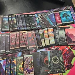 mtg full art basic lands Lot - Image 3