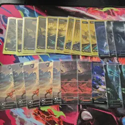 mtg full art basic lands Lot - Image 5